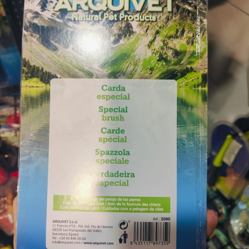 Carda Especial Grande para Aseo de Mascotas