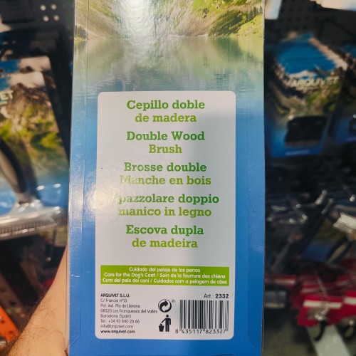 Medium Double Wooden Brush