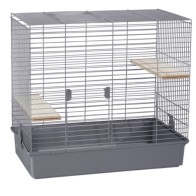 Jaula Chinchilla 270 Gris Segura y Cómoda