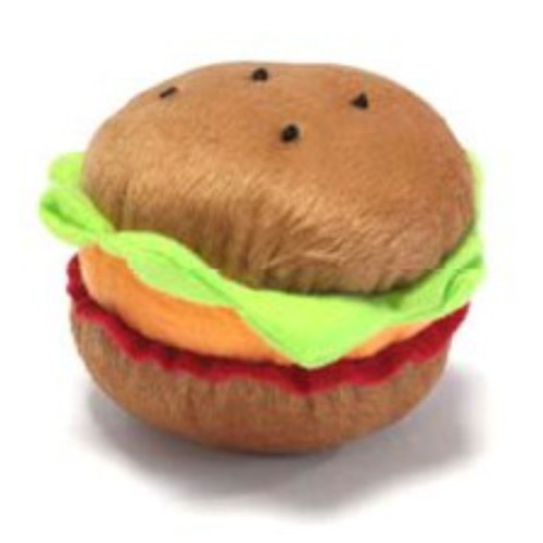 Juguete de Peluche Hamburguesa 10x10x8cm