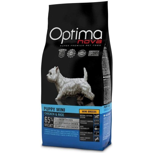 Optima Nova Puppy Mini Chicken and Rice 2kg