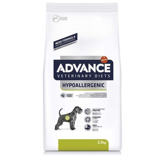 Advance Hypoallergenic Dog Food 2.5 Kg for Sensitive Dogs