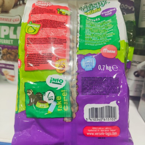 Crispy Pellets Ferret Food 700g