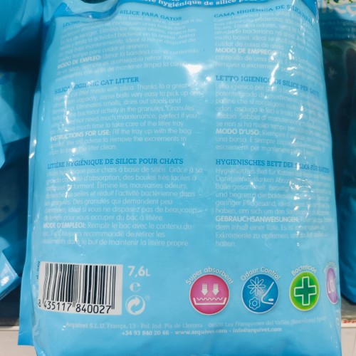 Arena para Gatos Arquicrystal 17,8 Lts