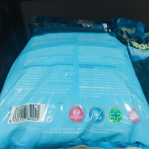 Arena para Gatos Arquicrystal 17,8 Lts