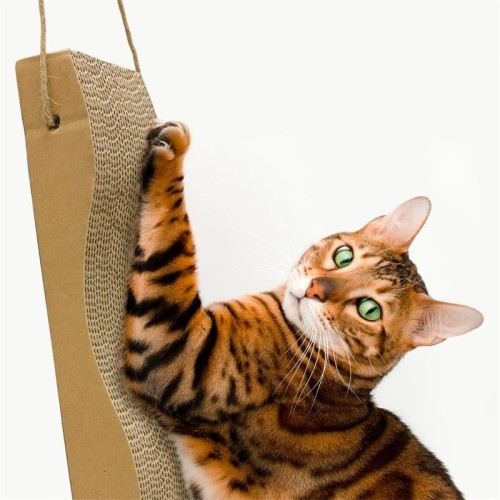 Wave Shaped Cardboard Scratcher