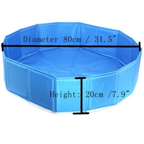 Piscina Para Perros 80x20cm.