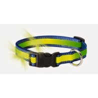 Collar Perro Fosforescente y Reflectante Seguridad