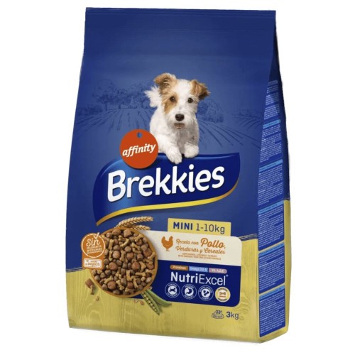 Brekkies Mini Adult Dog Food 3 Kg