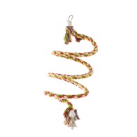 Sun Parrots Spiral Cotton Perch Medium