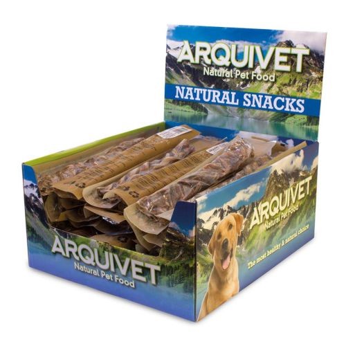 Braided Pork Nerve Snack for Dogs
