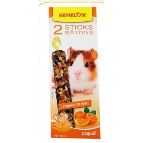Barritas Cobayas con Naranja 2uds x 55g