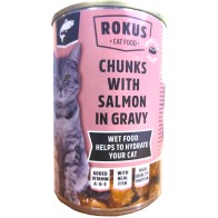 Lata Gatos Ternera Rokus 410 Gr.