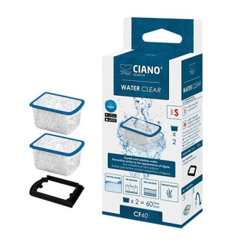 Water Clear S CF40 Cartridge (x2) for Aquariums