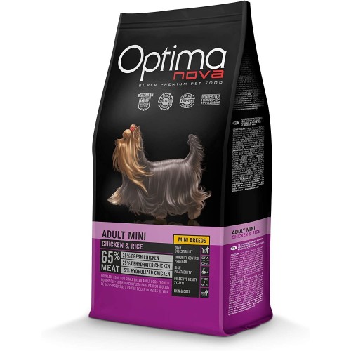Optima Nova Adult Mini Dog Food Chicken & Rice 12 Kg