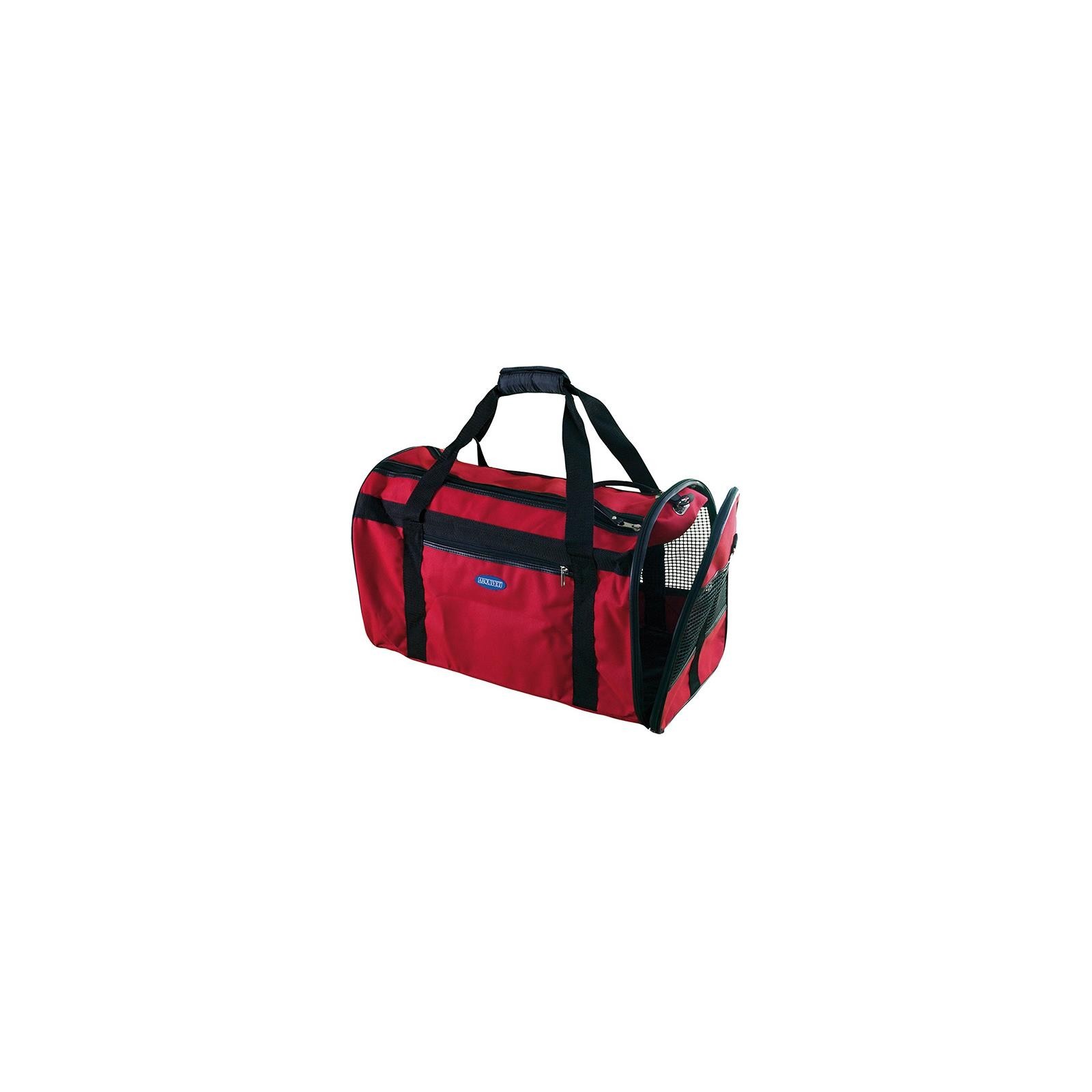 Bolso Viaje Plegable Rojo 50x30x25cm para Mascotas