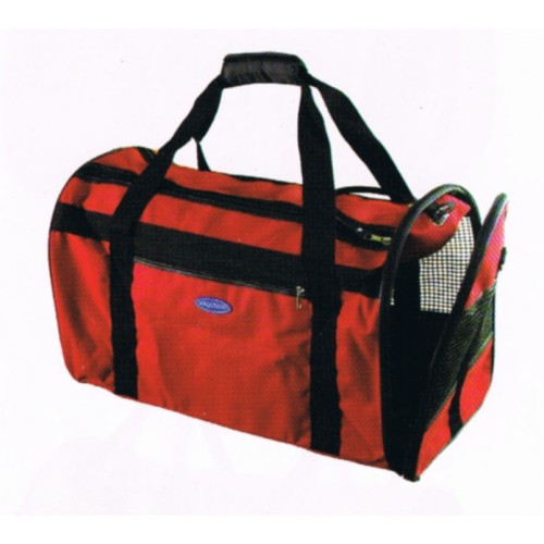 Bolso Viaje Plegable Rojo 50x30x25cm para Mascotas