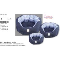 Jet Set Avangarde 3 Cradles Set Blue