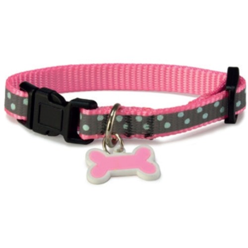 Collar Gato Reflectante Rosa para Seguridad