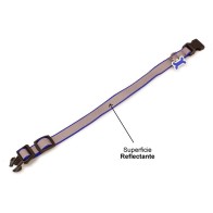 Reflective Dog Collar Blue for All Breeds