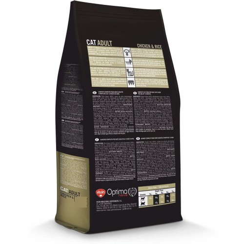 Optima Nova Cat Adult Pollo y Arroz Alimento Premium