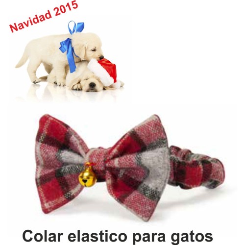 Collar Elástico Palomita Navidad - Celebra la Navidad con tu Mascota