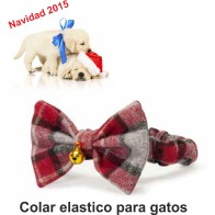 Collar Elástico Palomita Navidad - Celebra la Navidad con tu Mascota