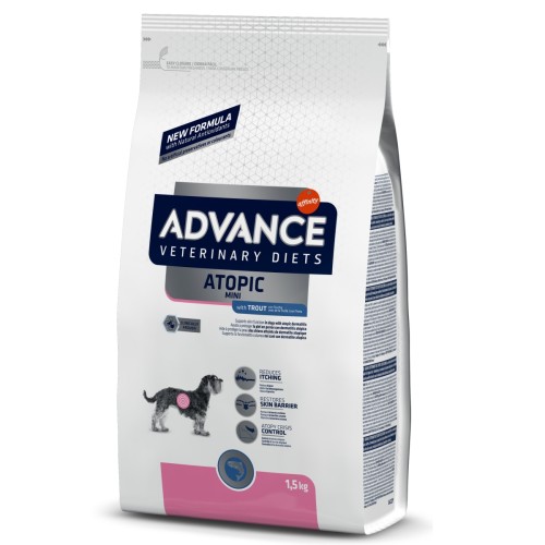 Advance Dog Atopic Trout Mini 1.5 Kg para Perros Pequeños