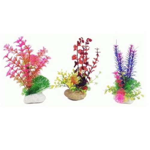 Realistic Rock Plant for Aquariums