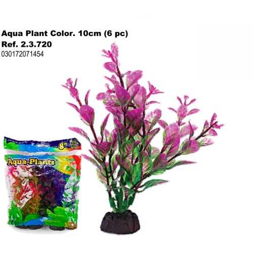 Aqua Color Plant 10cm. 6 Pieces