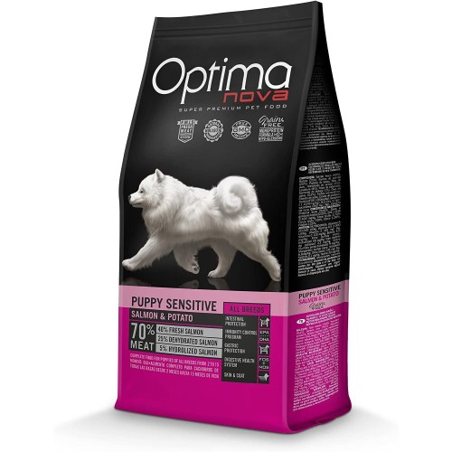 Optima Nova Puppy Sensitive Alimento Sin Cereales para Cachorros