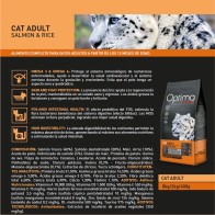 Optima Nova Cat Adult Salmon Arroz 8 Kg.