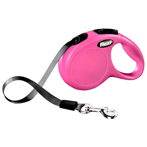 Flexi Nuevo Classic XS Cinta 3 Mts. Rosa