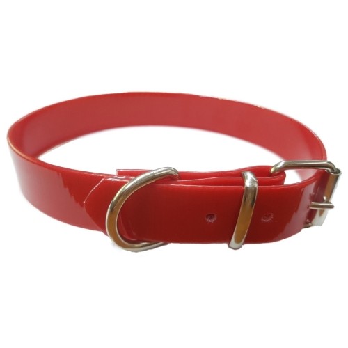 Collar Biothane Bandera Española 40 Cm Duradero y Estiloso