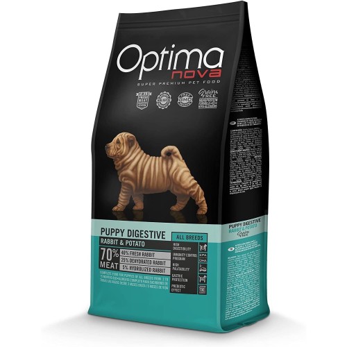 Optima Nova Puppy Digestive Nutrición Sin Cereales