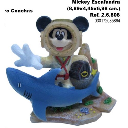 Mickey Escafandra (8,89x4,45x6,98 Cm.)
