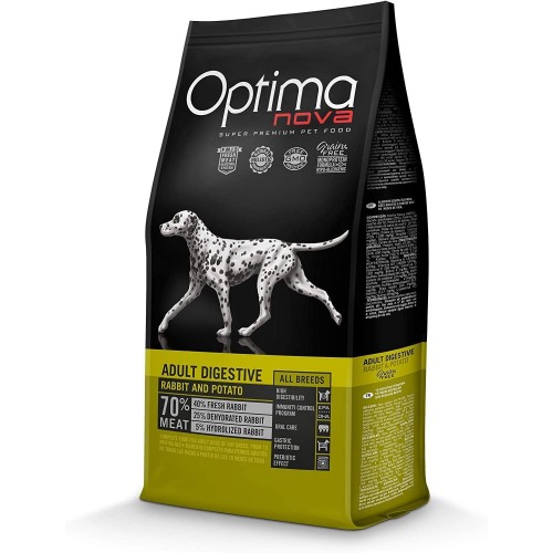 Optima Nova Adult Digestive Sin Cereales 12 Kg.