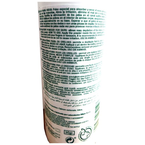 Polvo Secante Para Depilar Orejas 30gr Menforsan
