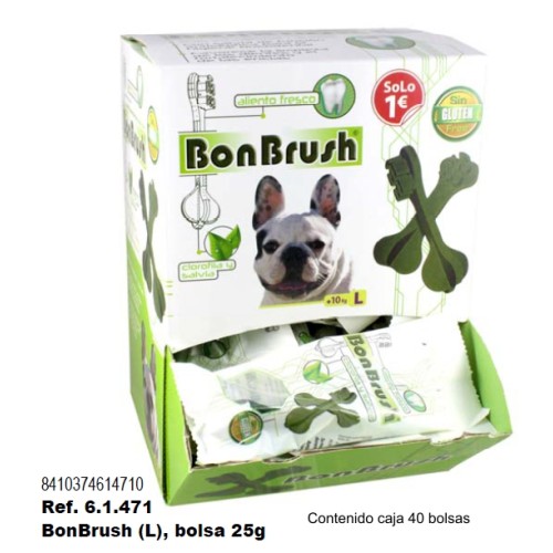 Bonbrush (L) Bags 25g x 40 packs for Pets