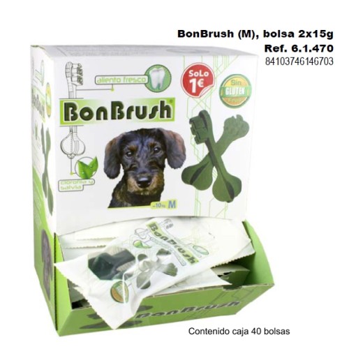 Bonbrush (m) Bolsa 2x15gr. X 40 Bolsas.