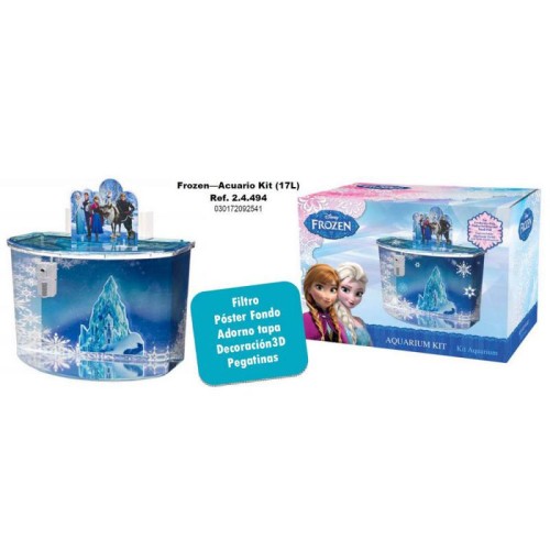 Complete Aquarium Kit Frozen 17 Liters