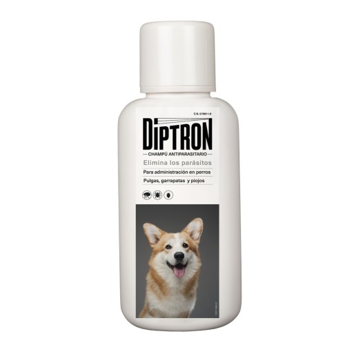 Diptron Antiparasitic Shampoo for Dogs