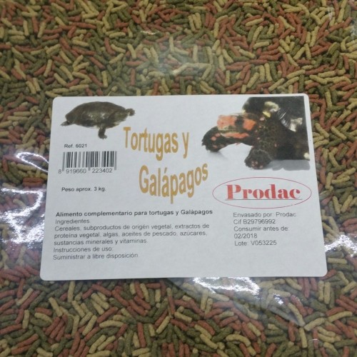 Sticks para Tortuga 90g Prodac