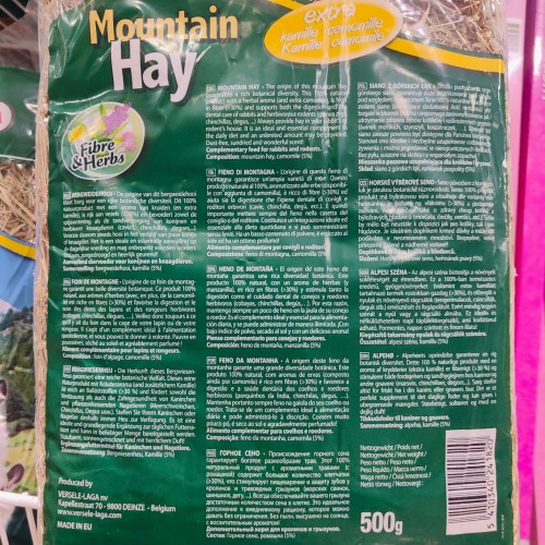 Mountain Hay Chamomile 500 Gr Verse-laga