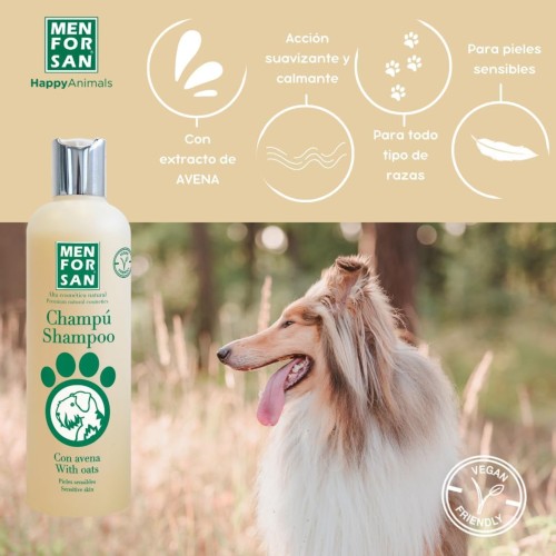 Menforsan Natural Oat Shampoo 300ml