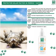 Menforsan Protector Solar para Perros y Gatos SPF 50