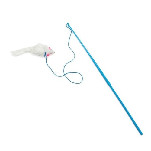 Palo con Ratón de Peluche 50cm