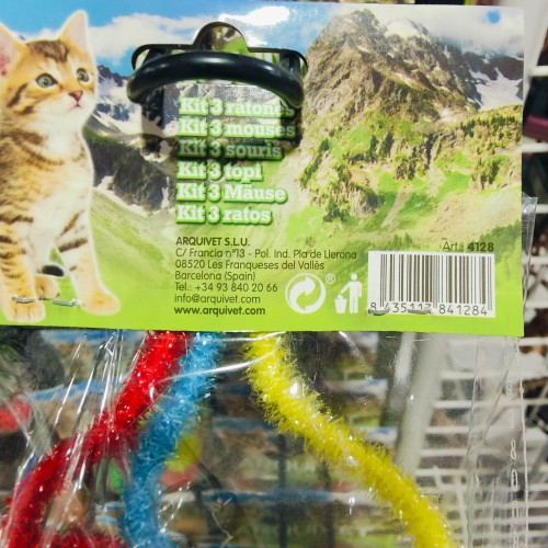 Ratones Kit 3 Uds.colores Surtidos
