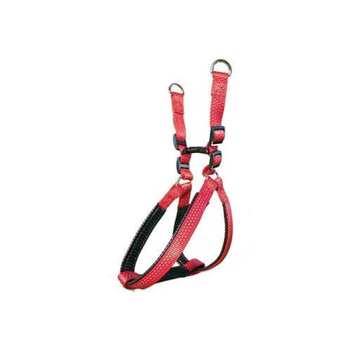 Arnés Ajustable Rojo de Nylon para Perros