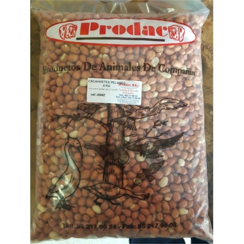 Cacahuetes Pelados 500g para Mascotas